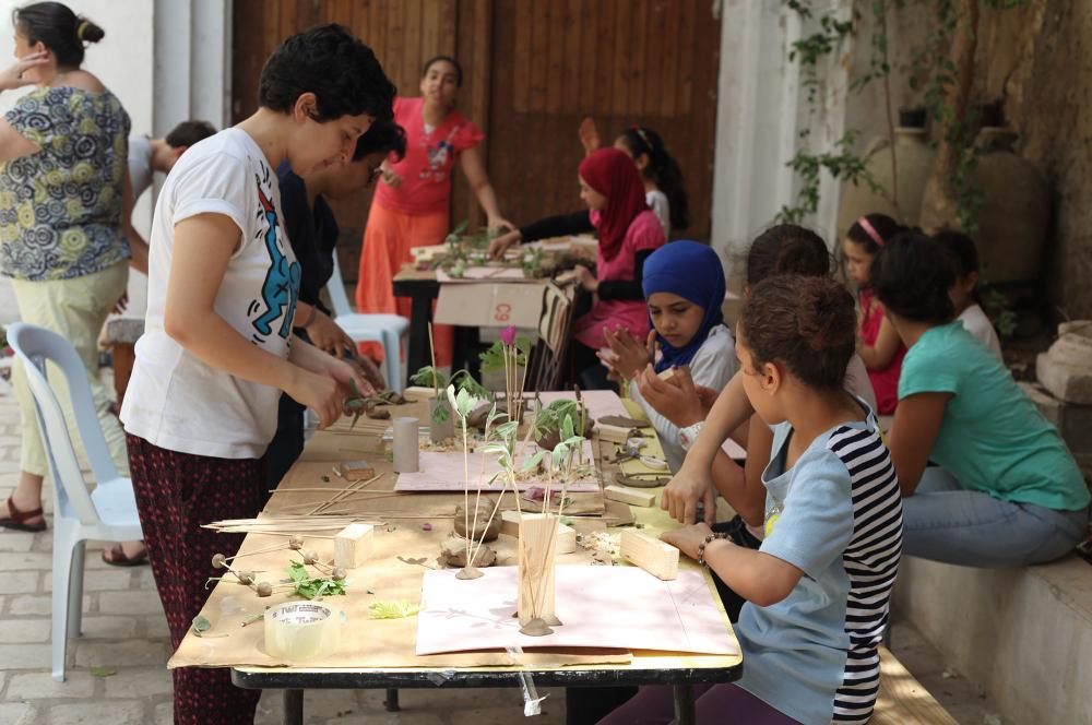 "Change your Class" at Kottab Louzir public primary school - Tunis medina, 2016