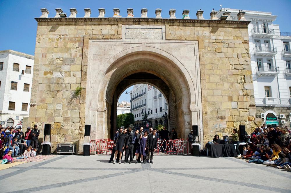 "In Between" artistic residency by BENFURY, L'Art Rue, Tunis 2018-2019.