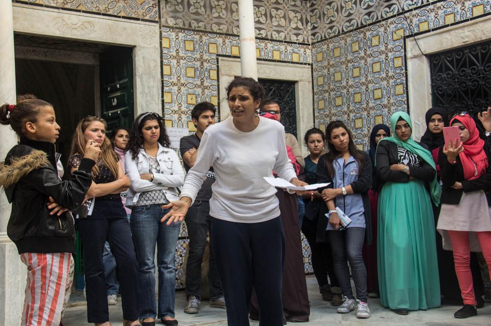 The portable door by Tim Zulauf, Dream City 2015, Tunis.