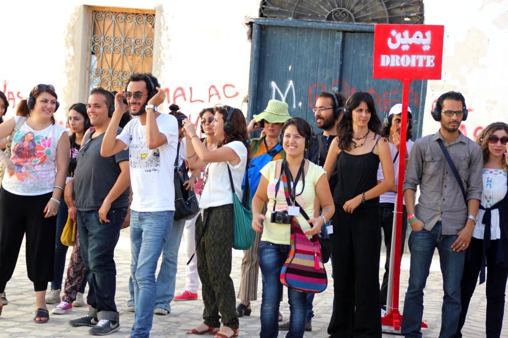 Domini public by Roger Bernat, Diffusion, Dream City 2012, Tunis.