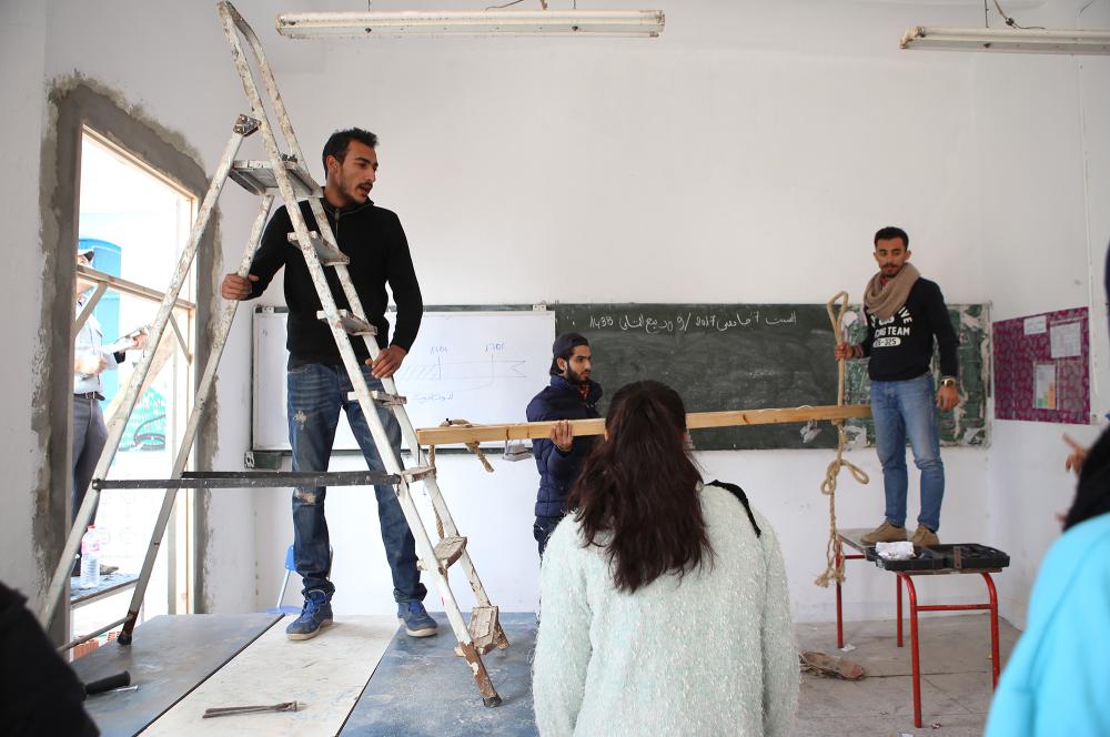 « Change ta Classe ! » à l'école primaire publique Bab Souika - Médina de Tunis 2016-2017