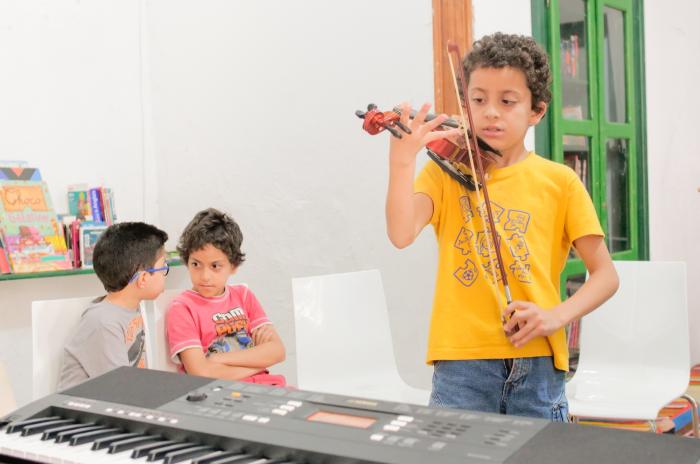  Atelier de violon avec Yoldez Mejri 