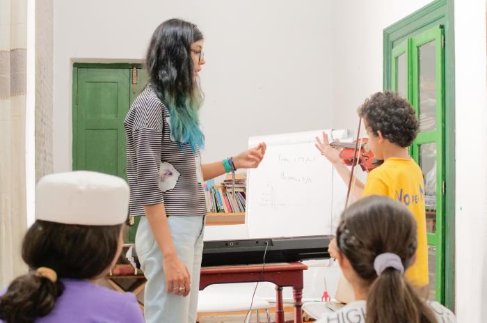  Atelier de violon avec Yoldez Mejri 