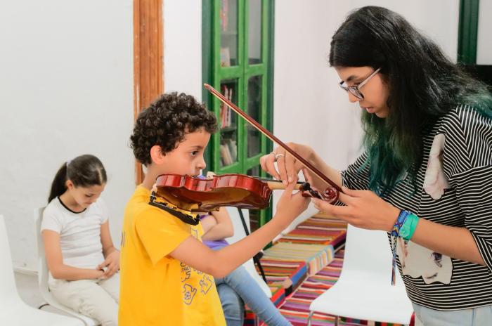  Atelier de violon avec Yoldez Mejri