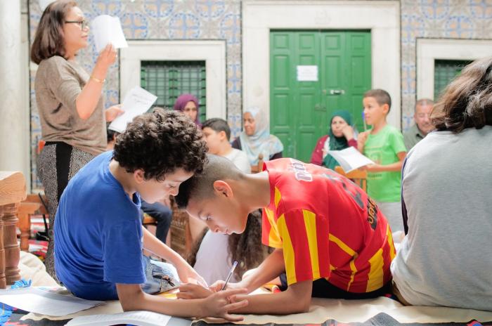 Atelier d'éveil à la pensée avec Houda Kefi 