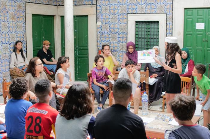 Atelier d'éveil à la pensée avec Houda Kefi 