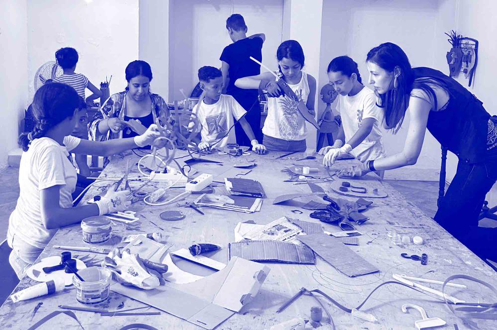 Atelier de design et recyclage