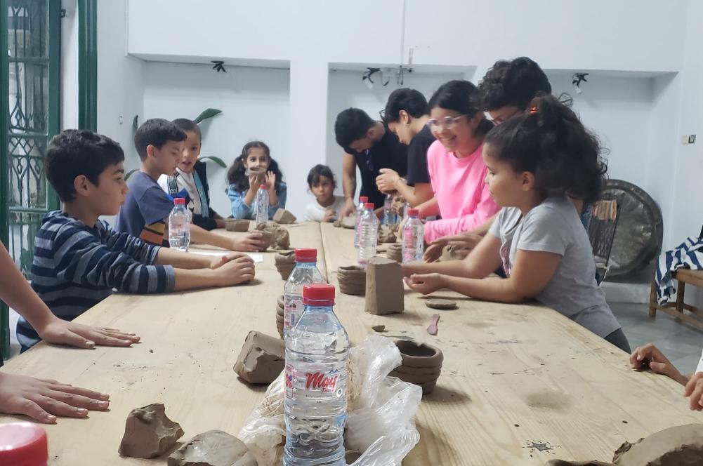 Ceramic and sculpting workshop with Mehdi Kriaa 