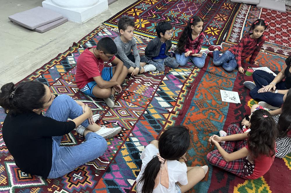 Reading and storytelling workshop with Hager Chemingui 