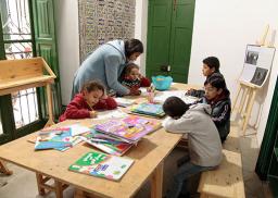 Tutoring with Rania Ben Dhafer at L "Art Rue, 2020, 2021 and 2023