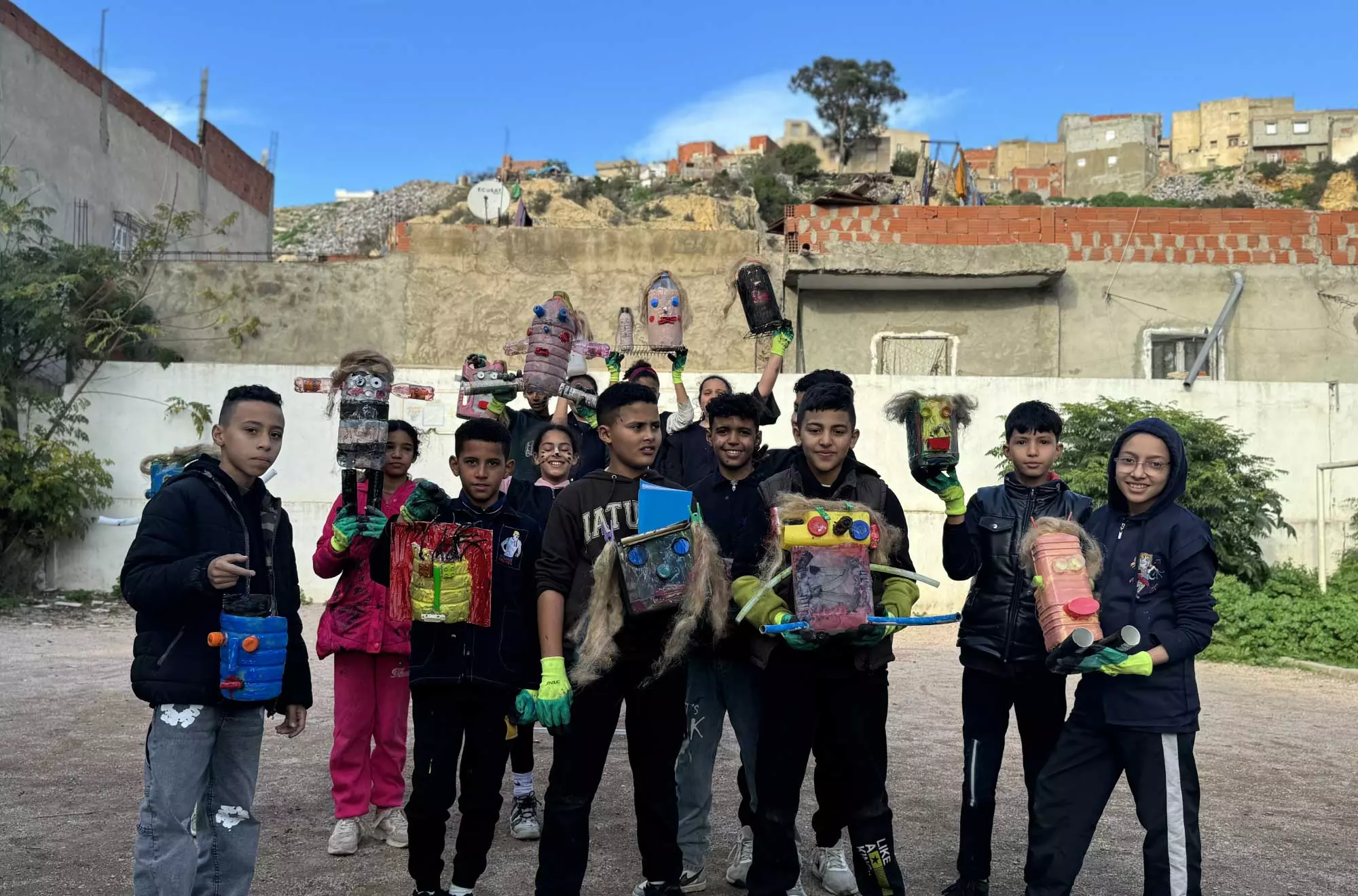 Présentation de l'Atelier de Recyclage à l'École Hay Hlel 2