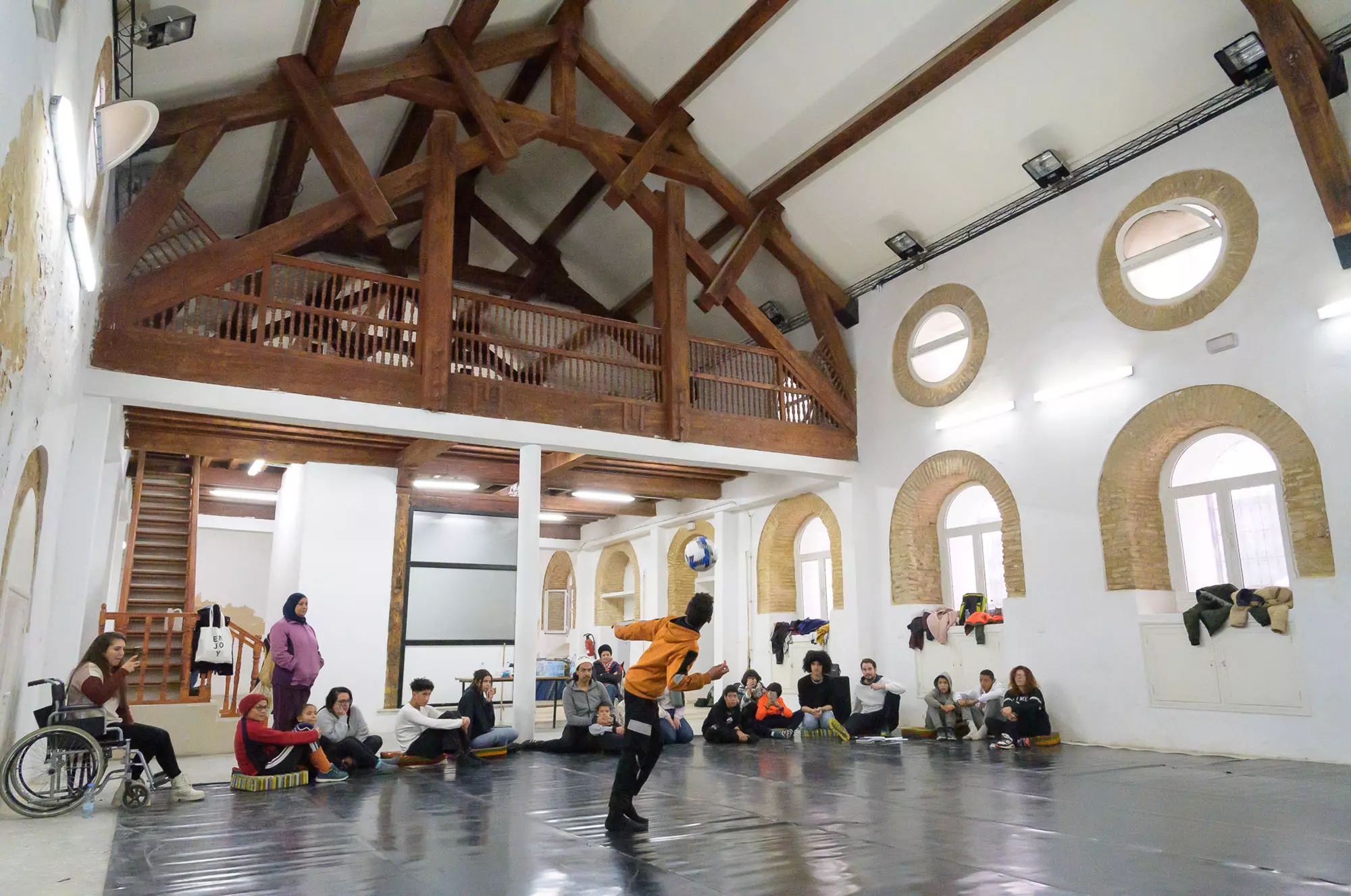 Andrew Graham's dance residency 2022-2023 at L'Art Rue - medina of Tunis, 2023