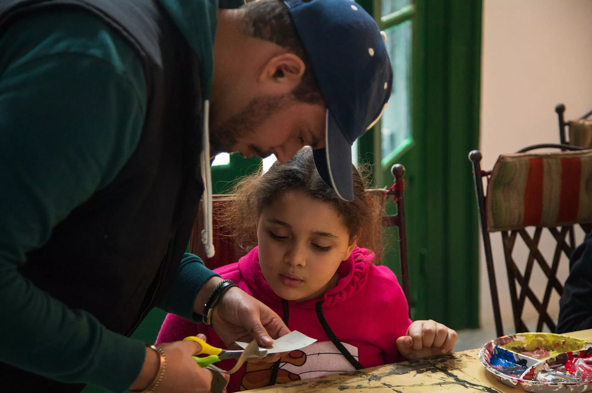 Atelier d’arts plastiques pour enfants et adolescents animé à L'Art Rue par Chawki Lahmar et Lilia Ben Romdhane, Art et Education, 2023.