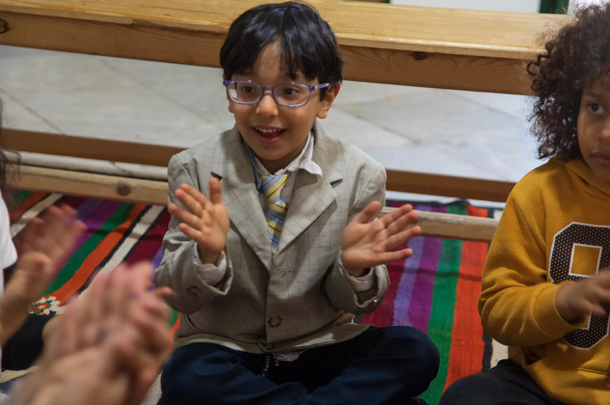 Atelier d'éveil musical winter camp 2023 avec Sourour Tissaoui, mars 2023 à L'Art Rue.
