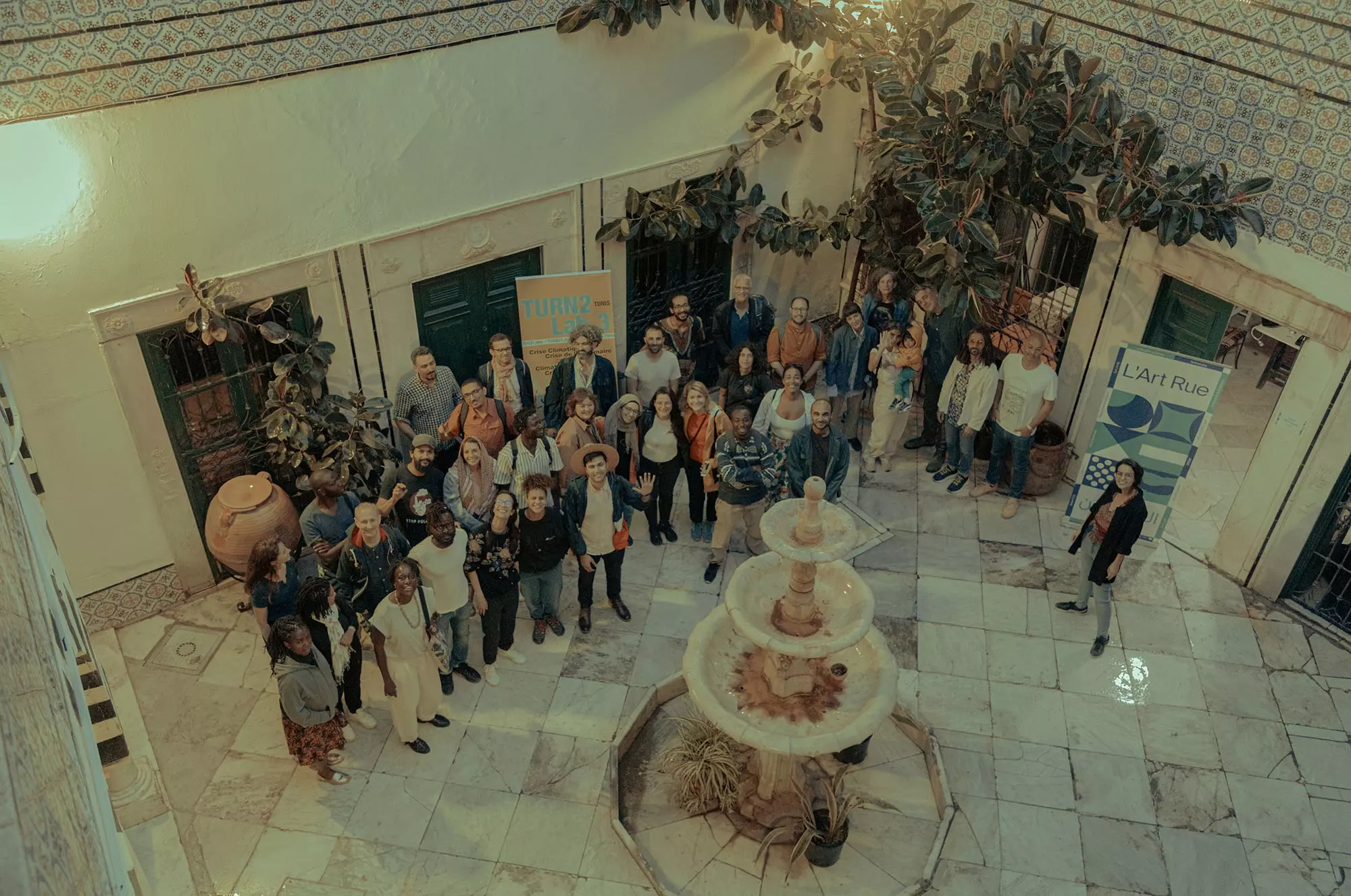 TURN2 Lab#3, May 2023 at L'Art Rue, medina of Tunis.