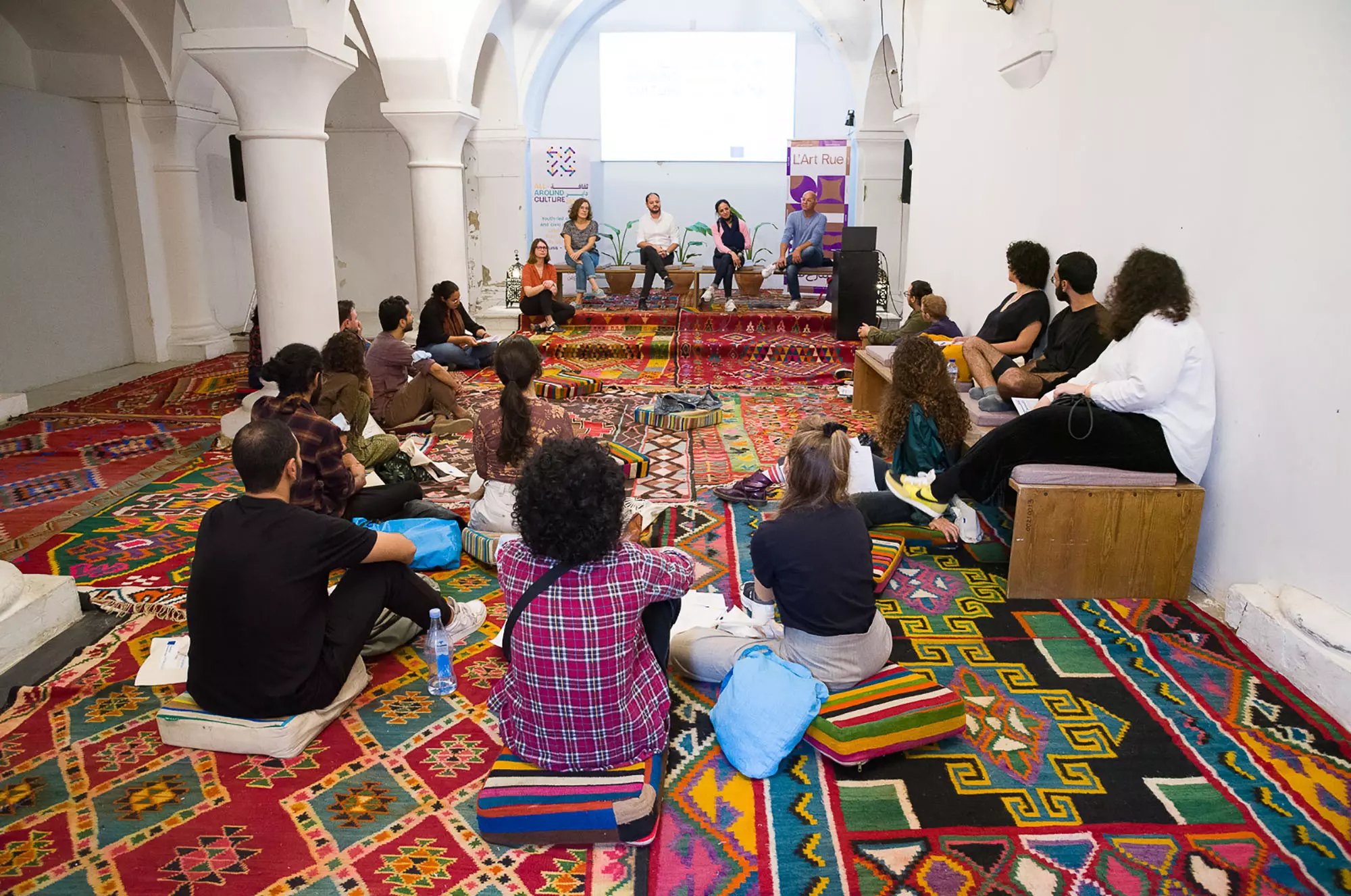 Thaqafa Daayer Maydoor / All-Around Culture, The Laboratories  - Tunis, 1-6 november 2021.