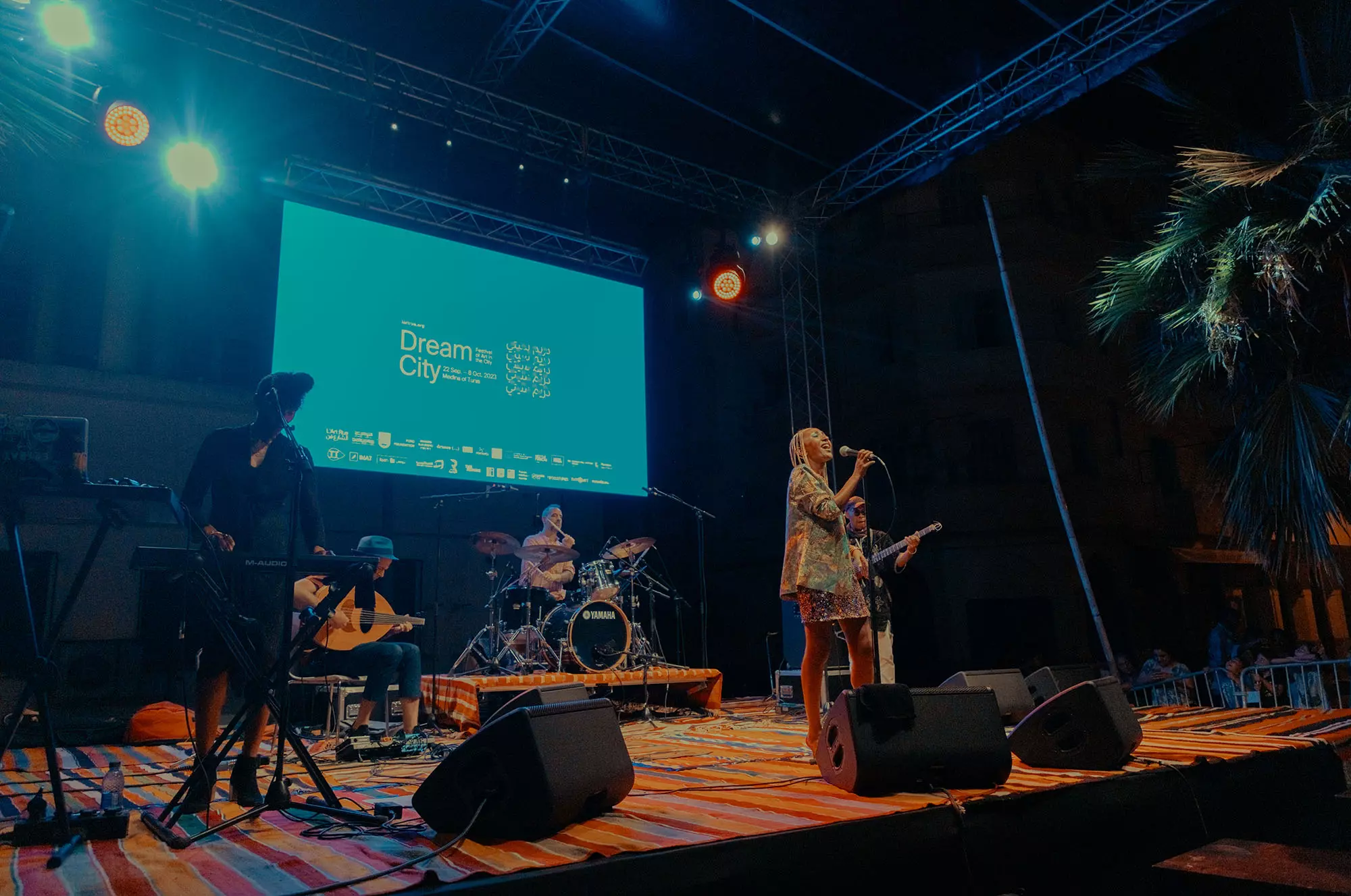 Concert Alsarah & The Nubatones, Dream concerts, Festival Dream City 2023, Tunis.