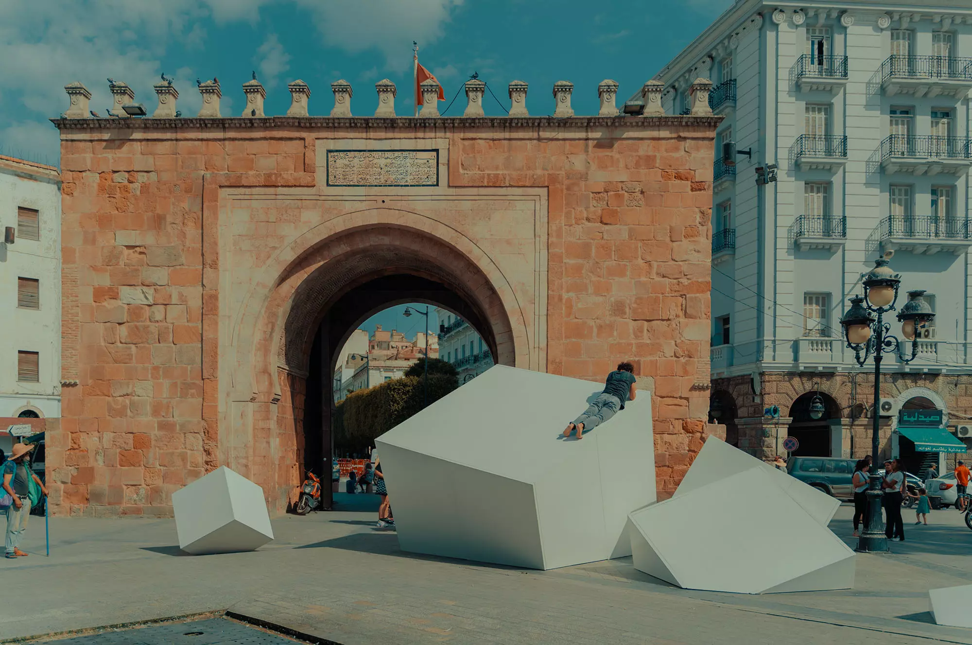 Floe by Jean Baptiste André, Dream guests, Dream City Festival, Tunis, 2023.
