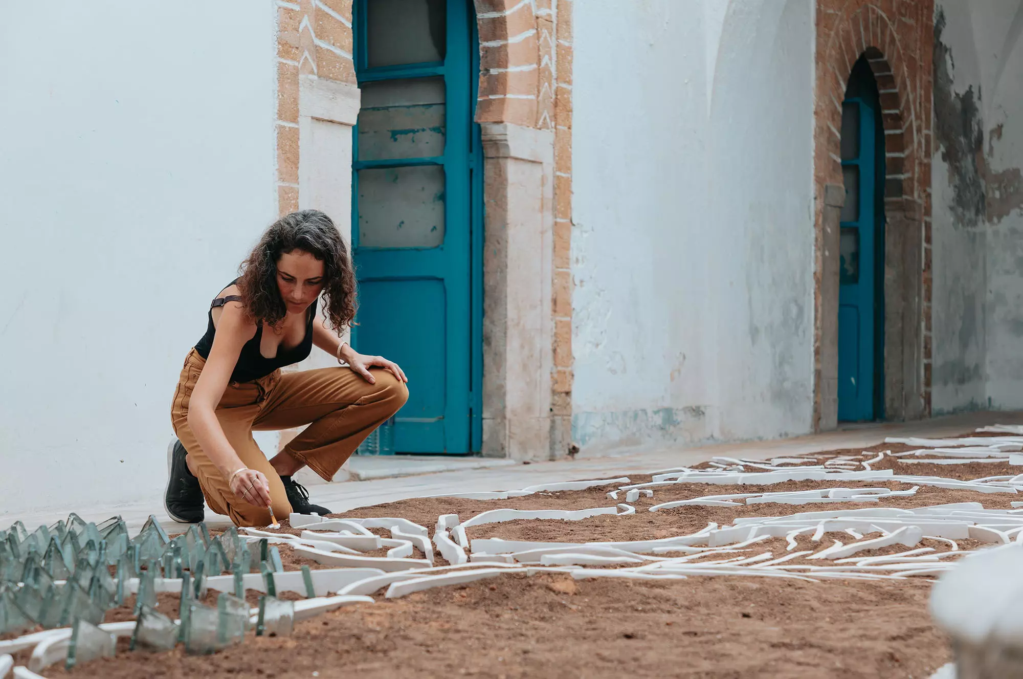 Où s’arrêtent les routes et commence l’écriture ?, Dream projects, Festival Dream City, Tunis, 2023.