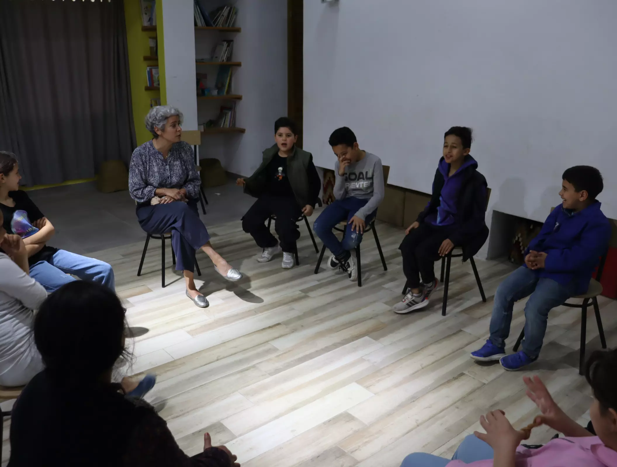 Cinema workshop by Sentiers-Massarib with children from the public elementary school of rue el Marr - medina of Tunis, 2020-2024
