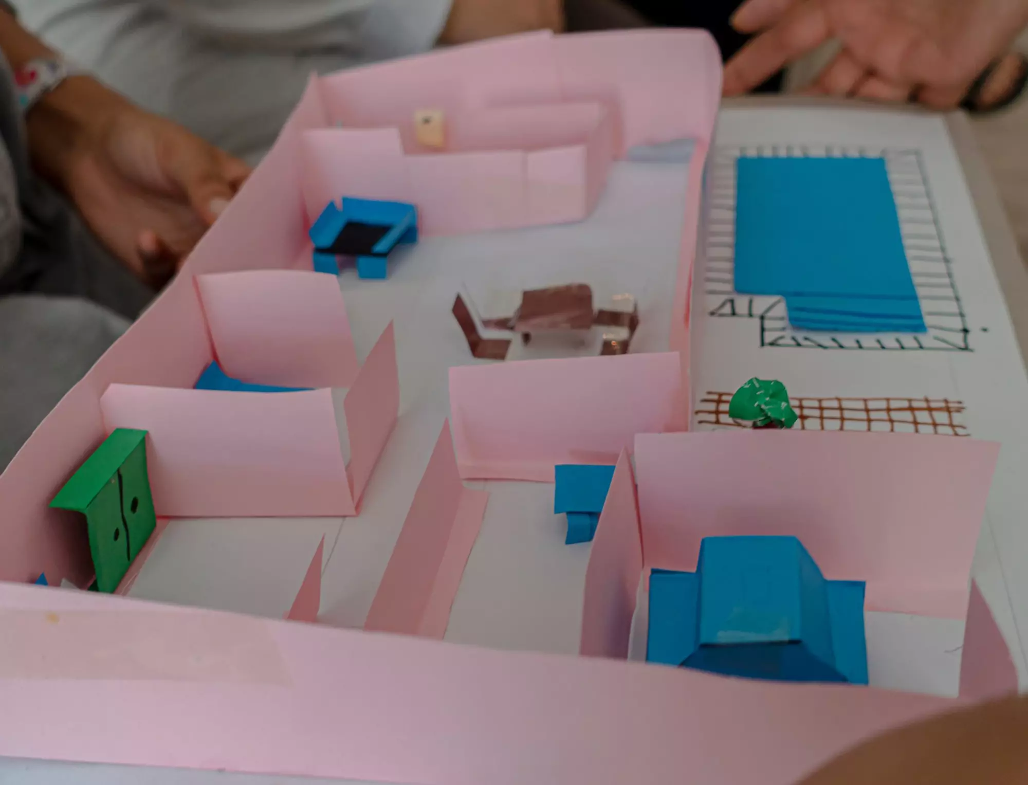 Atelier d'initiation à l'architecture avec Lilia Ben Romdhane, été 2020