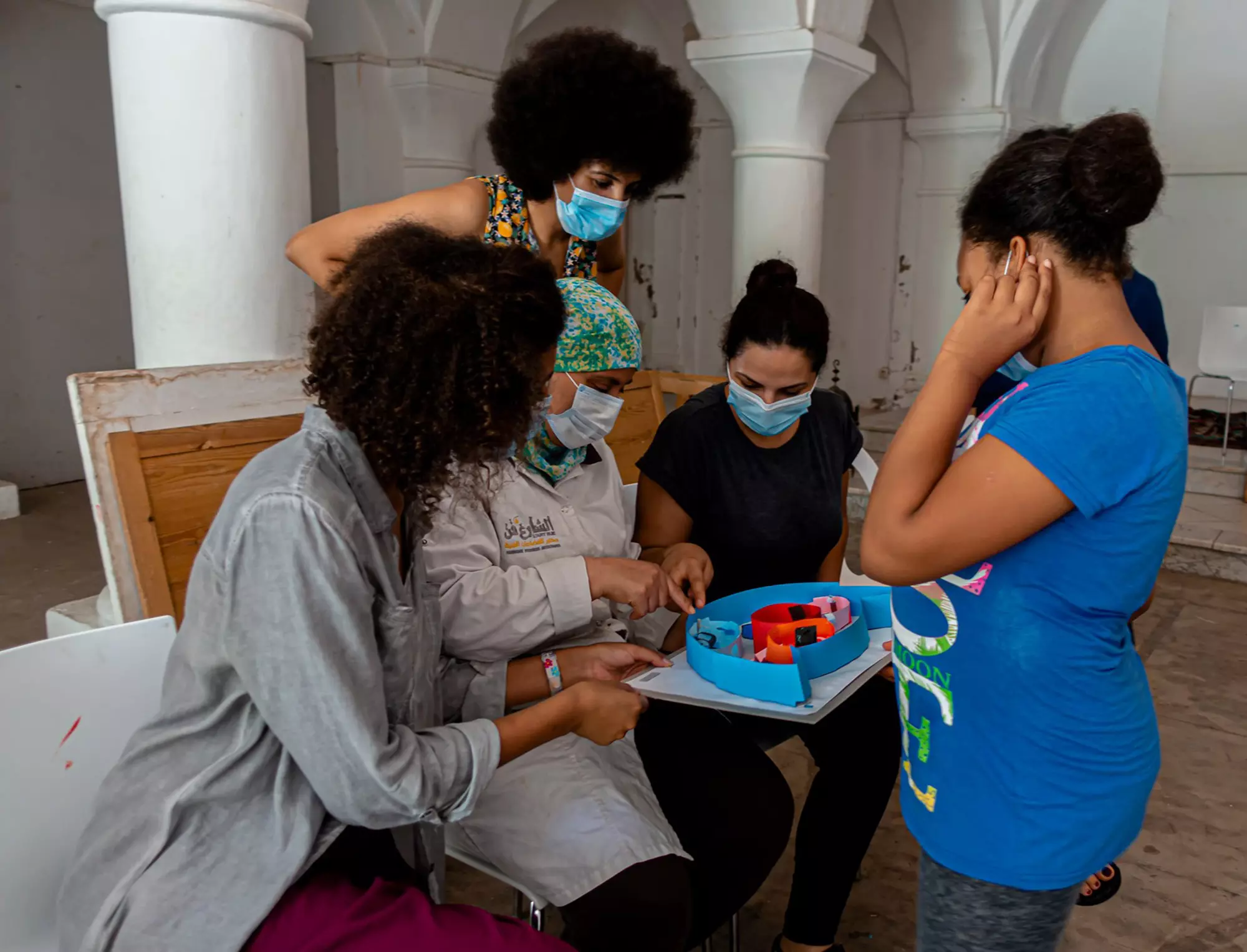 Atelier d'initiation à l'architecture avec Lilia Ben Romdhane, été 2020