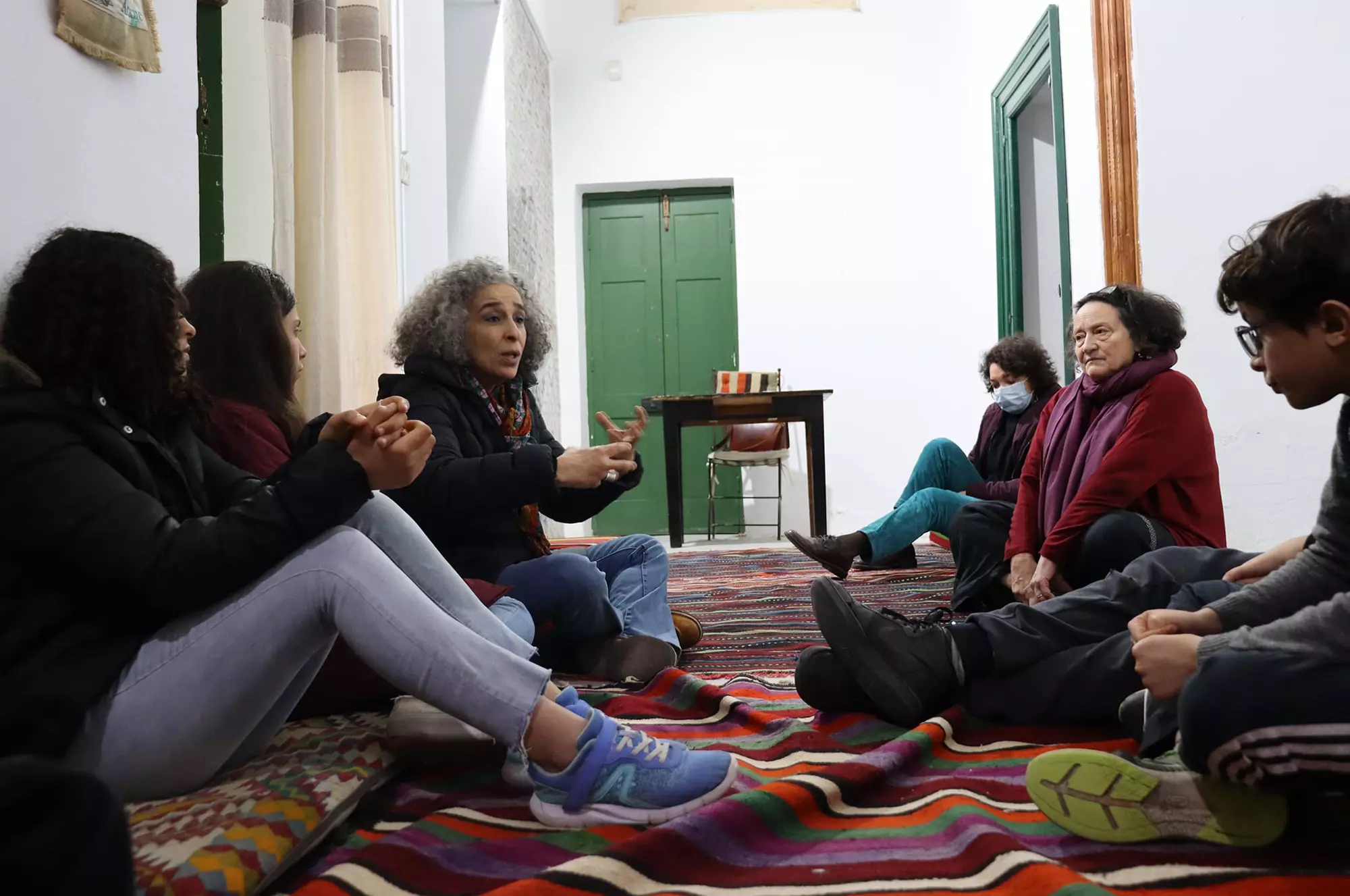 Atelier création d'un film d'animation avec Sentiers-Massarib à L'Art Rue, mars 2022