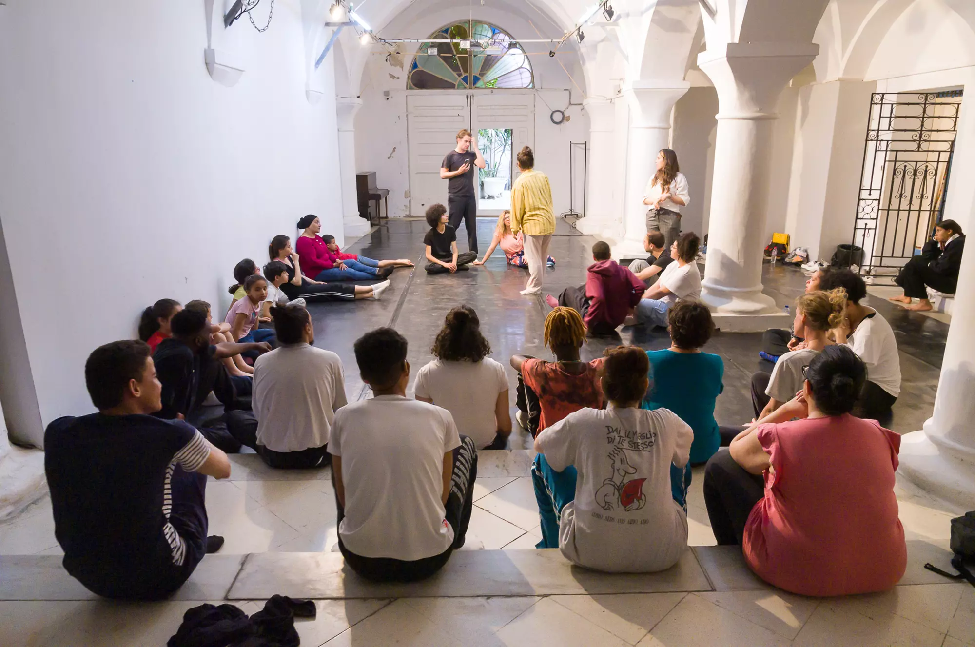 Andrew Graham's dance residency 2022-2023 at L'Art Rue - medina of Tunis, 2022