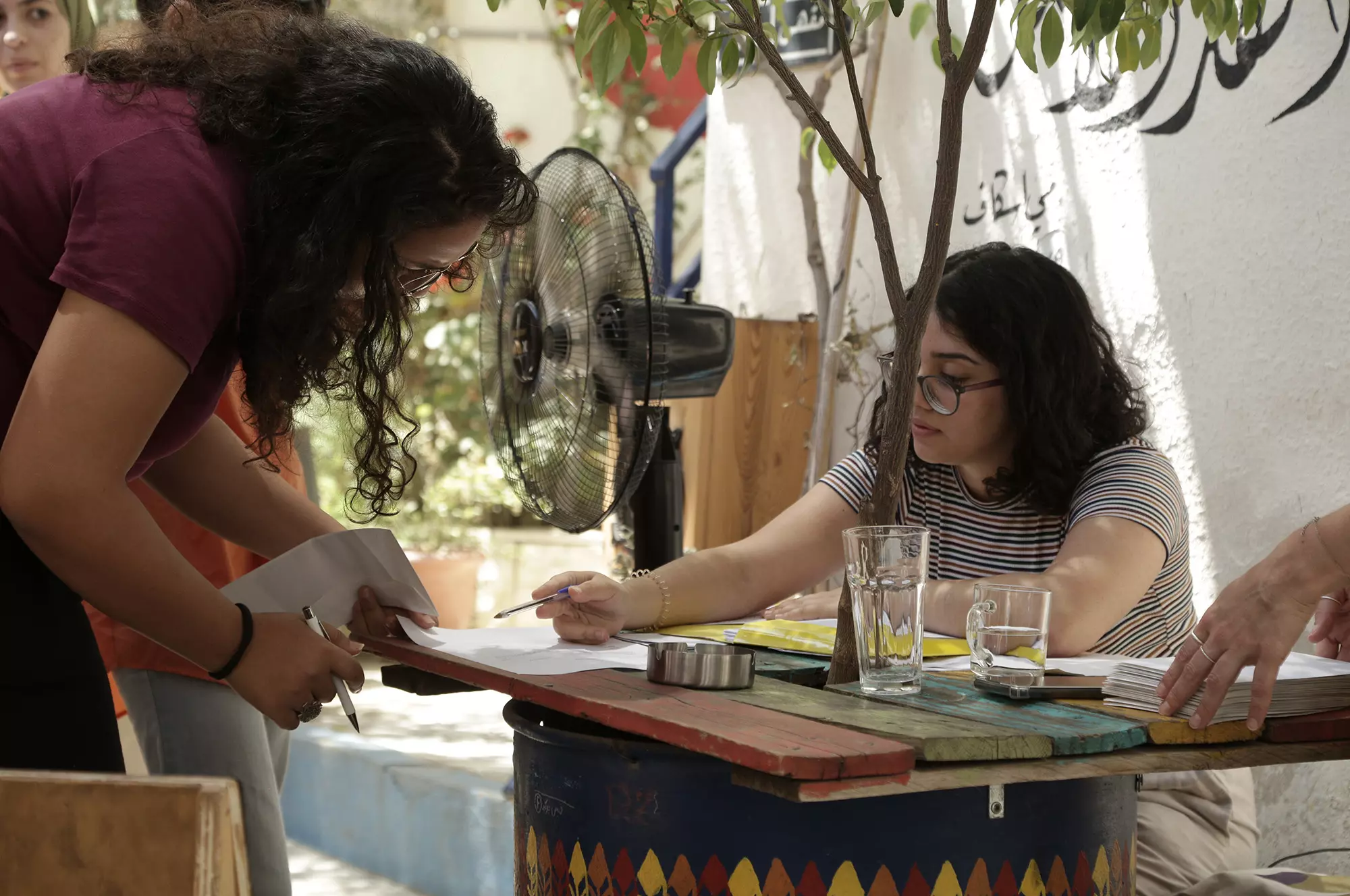 International cooperation: meeting in Amman in the framework of All-Around Culture - ثقافة داير ما يدور project Youth-led cultural and civic initiatives