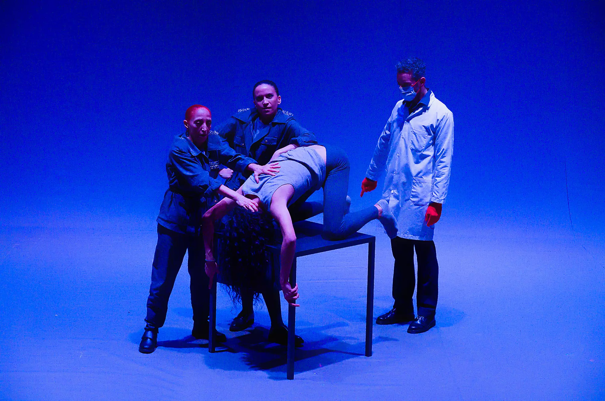 Spectacle "Flagrant Délit" d’Essia Jaïbi, juin 2022