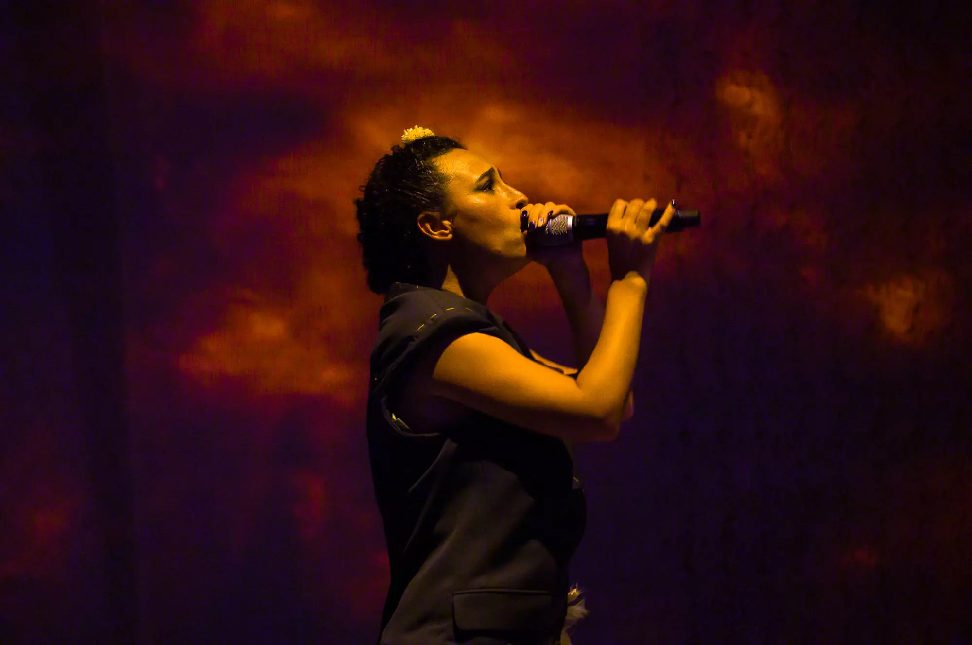 I grew an alien inside of me by Rima Najdi,  Festival Tashweesh, september 2022.