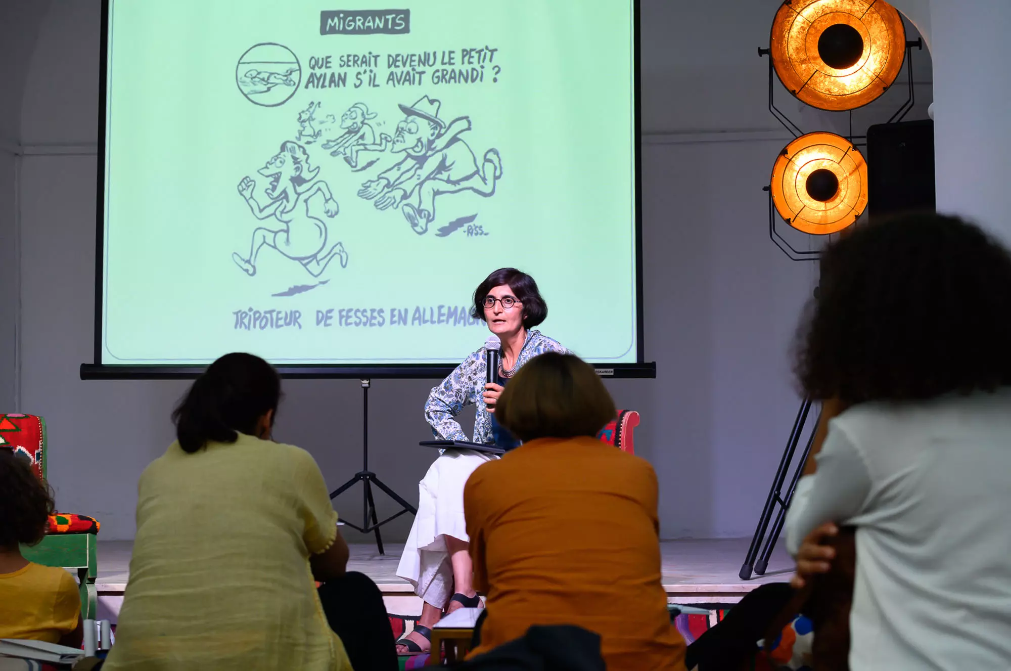 Conference What Difference Does Difference Make? Transnational Feminism and (Im)Possible Solidarities by Nikita Dhawan, Festival Tashweesh, september 2022.