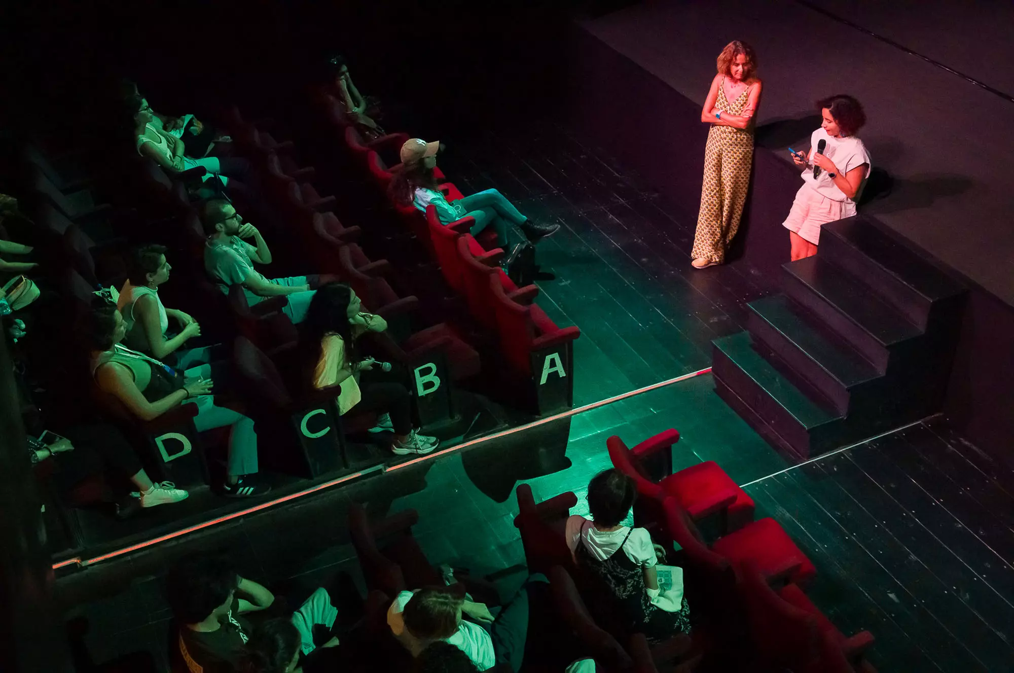 Debate following the screening of Rocks in my Pockets by Signe Baumane, Tashweesh Festival, September 2022.
